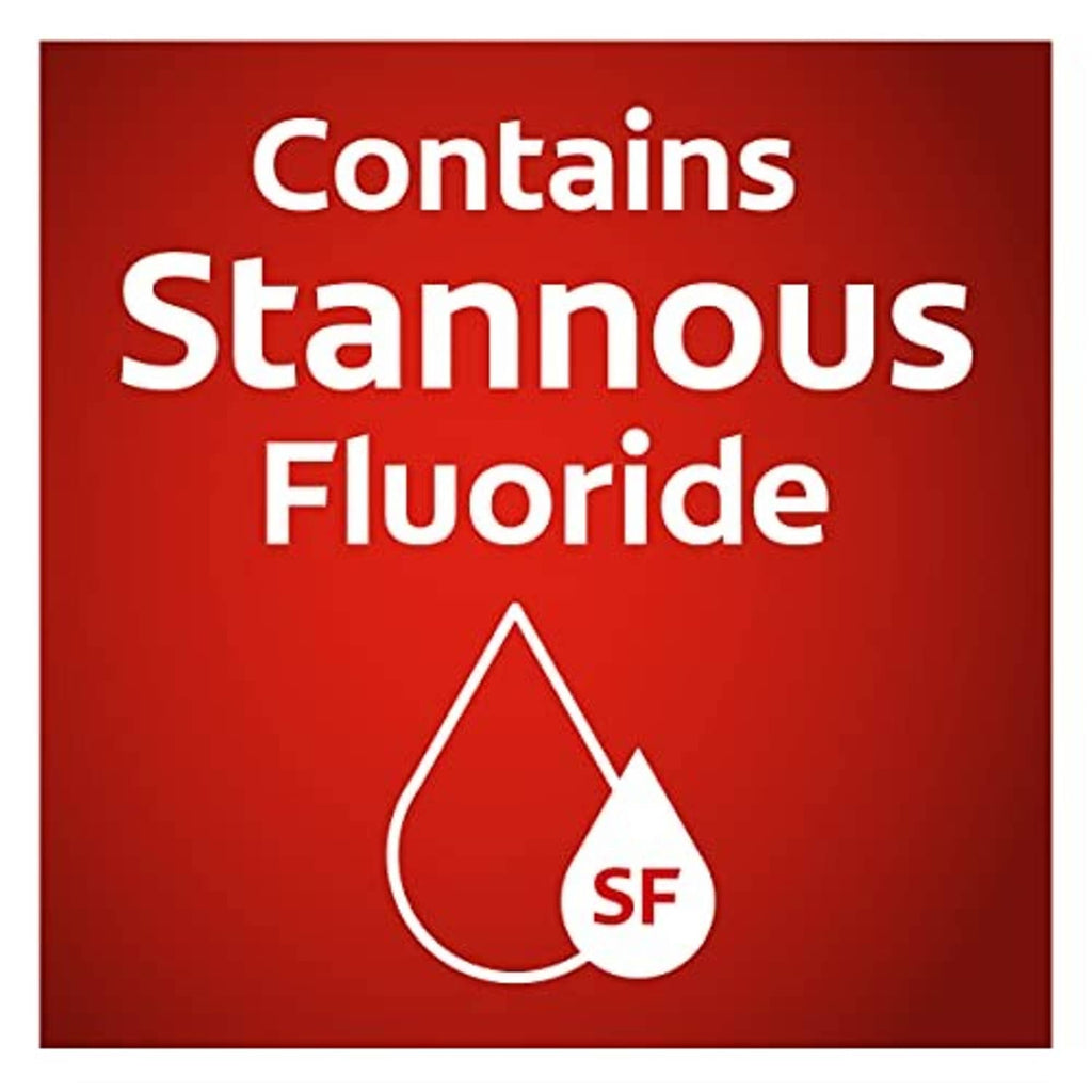Colgate Total whitening toothpaste claim: contains stannous fluoride