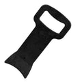 Black tire bead pressing clamp tool with rectangular hand grip opening
