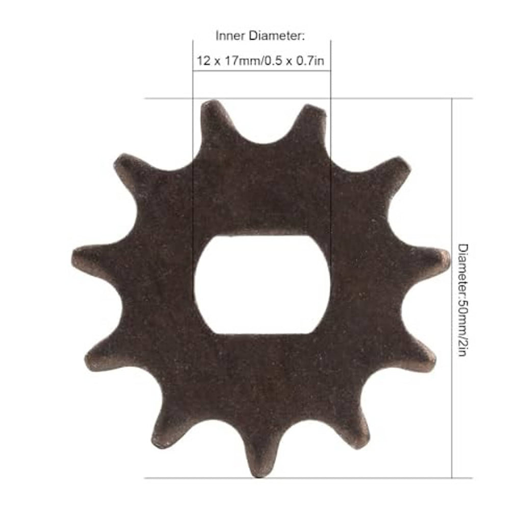 11-tooth steel sprocket with 12x17mm inner opening; 72mm outer diameter
