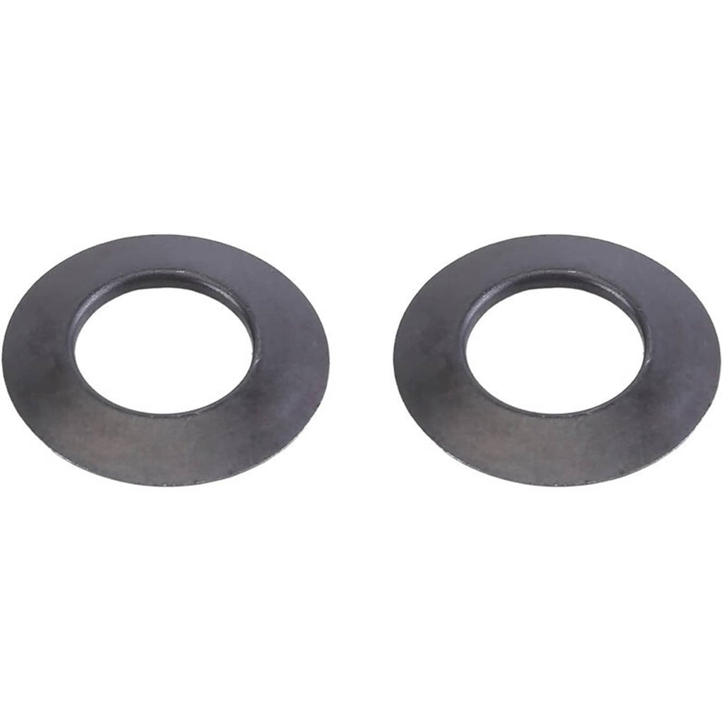 Pair of flat metal washers with center holes for limited-slip clutch pack kit