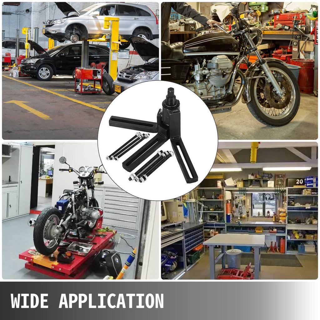 Crankcase splitter tool with wide application in garage and workshop scenes