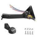Black forward and reverse shifter assembly with F-N-R handle and wiring harness