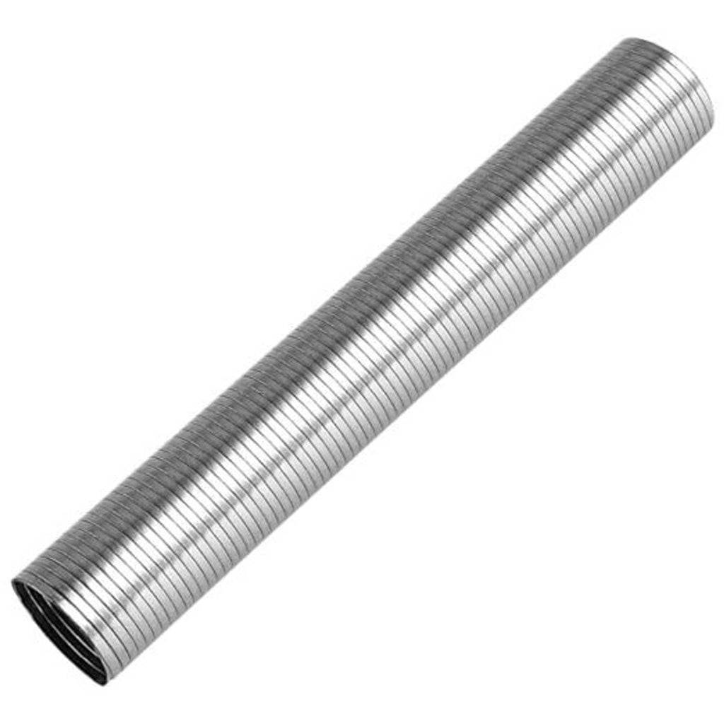 304 stainless exhaust flex pipe, corrugated tubing; 2.5 in ID, 16.5 in length
