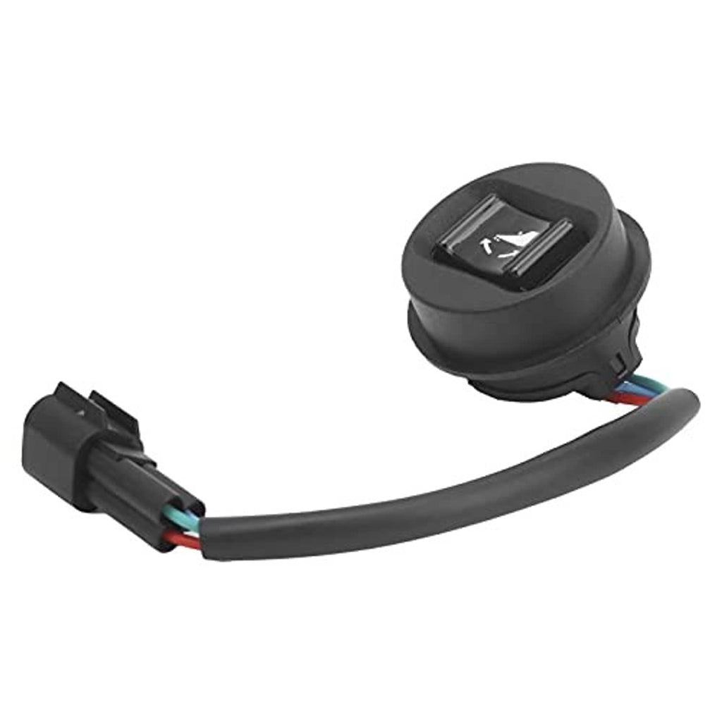 Trim tilt switch with black round housing and cable lead with multi-wire connector