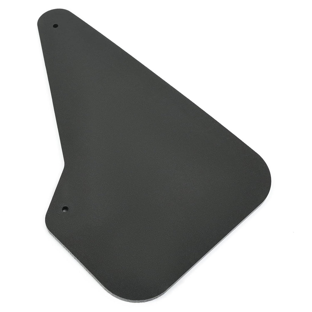 Black rudder blade insert with two mounting holes