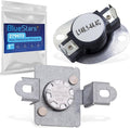 Dryer thermal cut-off fuse kit with metal mounting bracket and electrical terminals