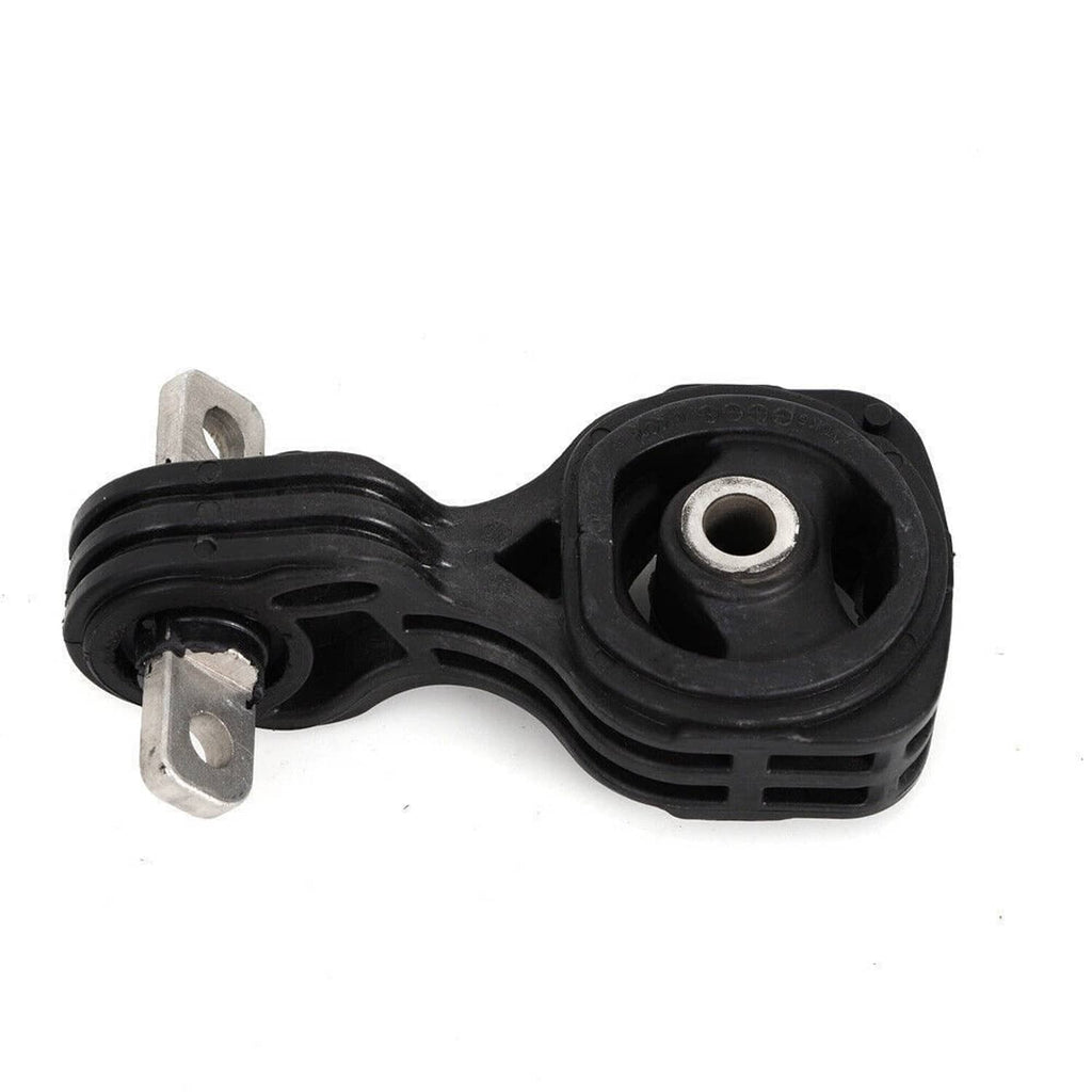 Single engine torque strut mount with black rubber bushing and metal brackets