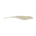 Light beige purple-speckled soft plastic jerk bait
