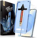 Clear screen protector set with two tempered-glass sheets for Samsung Galaxy S25 6.2