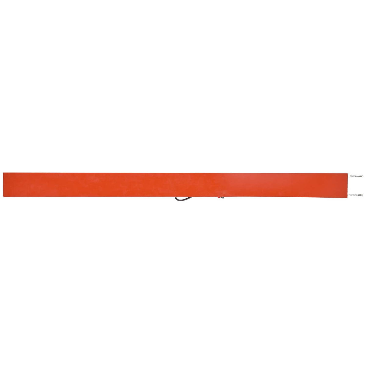 Orange metal drum heater strap, 5 inch wide heating band for 55-gallon drums