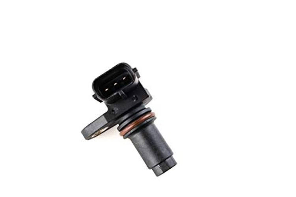 Camshaft position sensor with visible electrical contacts on top