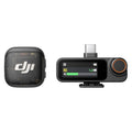 DJI Mic 3 wireless lavalier transmitter and receiver, black