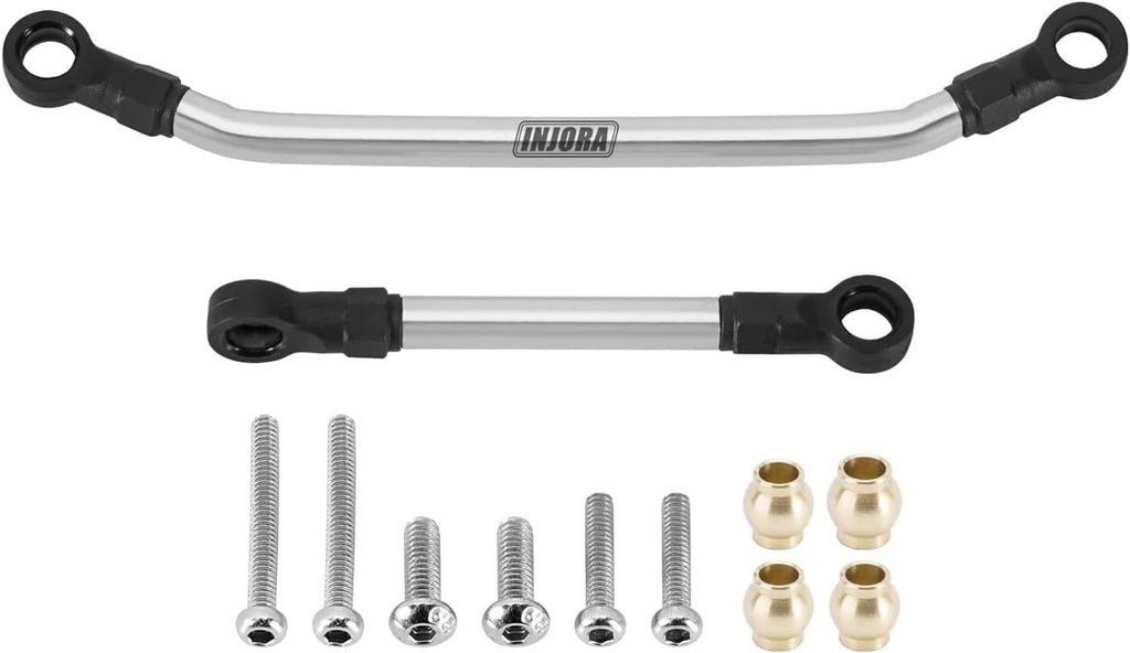 Steering link bar, multiple rod links, screws and brass ball joints for RC use
