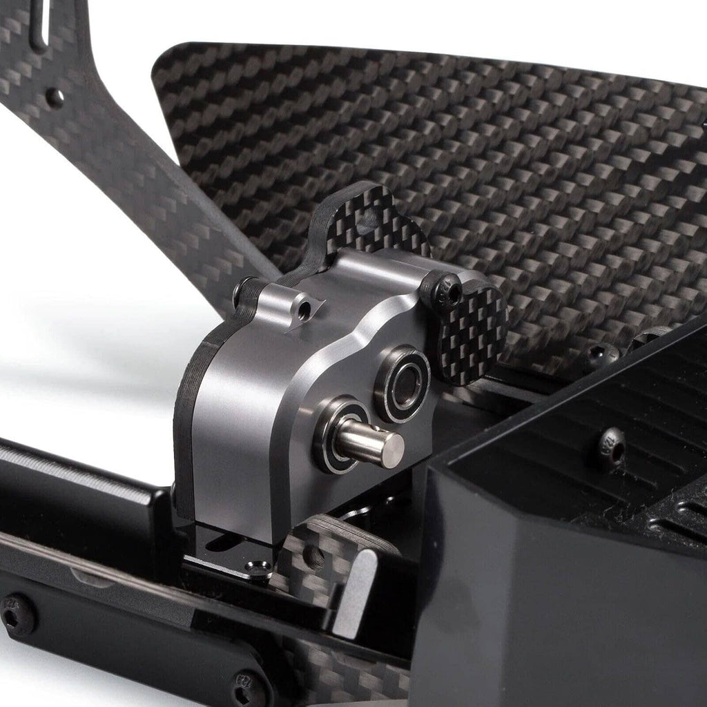 RC 48P gearbox with slipper pad installed, carbon fiber plate and metal output shaft