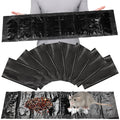 Black sticky mouse trap sheets, 8-pack, large rectangular mats