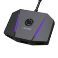Keyboard and mouse adapter with LED accents and wired cable