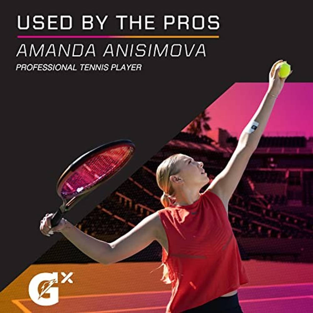 Athlete branding poster featuring sweat patch icon used by pros during training.