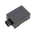 CDI ignition control box with multi-pin connector, dark gray rectangular housing