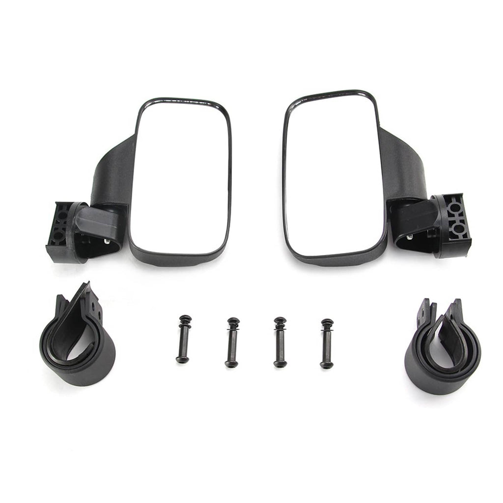RivetOak For 1.75"-2" Polaris RZR Zforce Commander Maverick X3 UTV Side & Center Mirrors