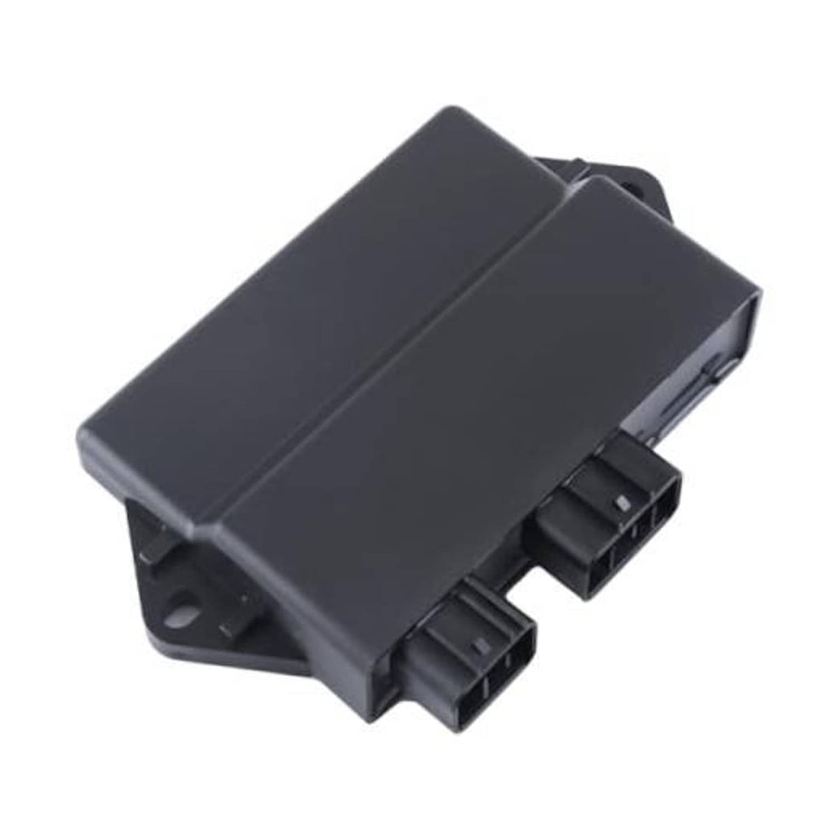 Dark gray CDI ignition control module with two black multi-pin connectors