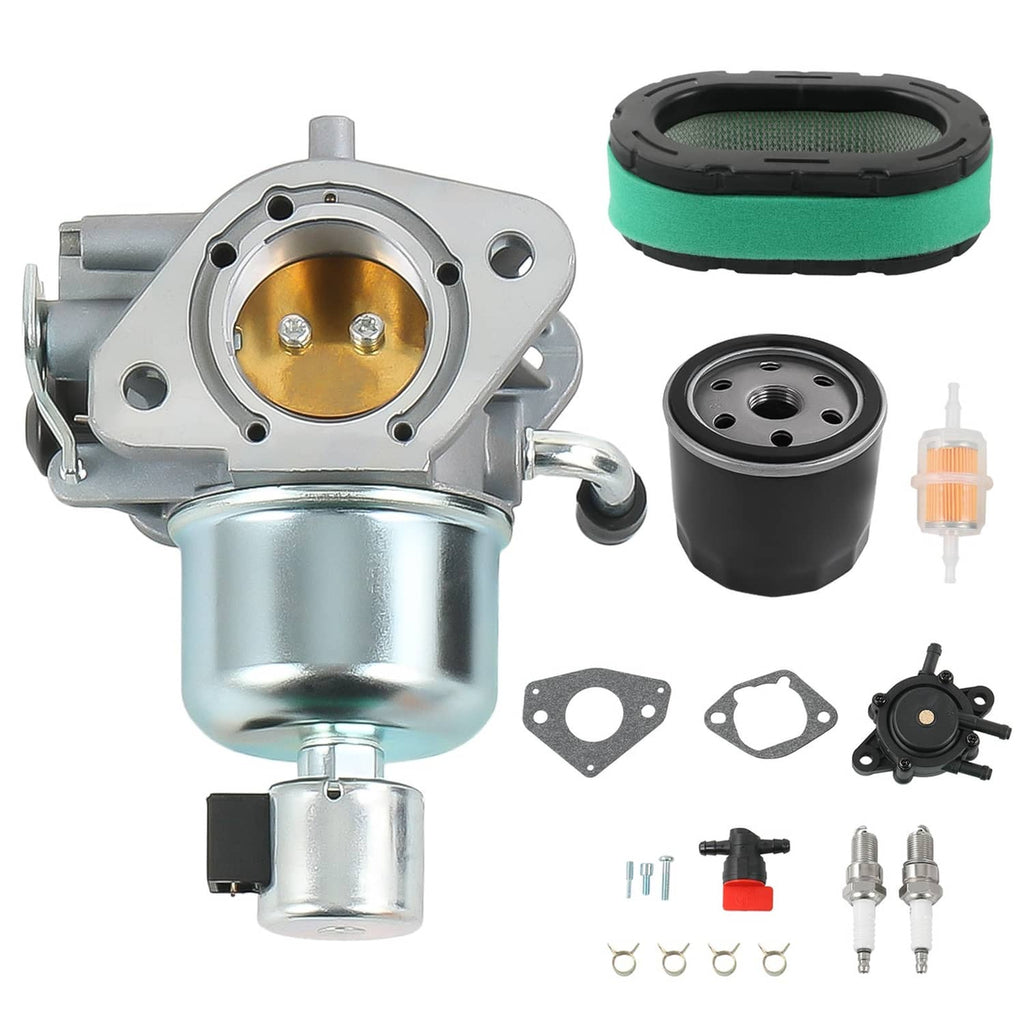 Kohler 7000 series carburetor assembly with air filter, fuel pump, and gaskets