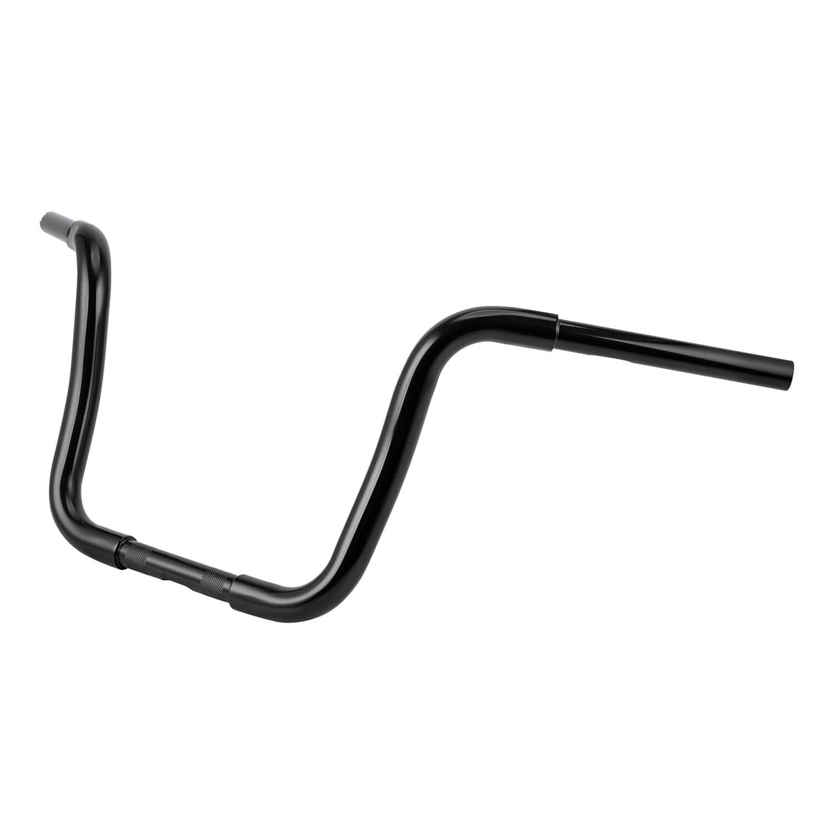 Black ape hanger handlebar with U-shape and thick padded bend areas