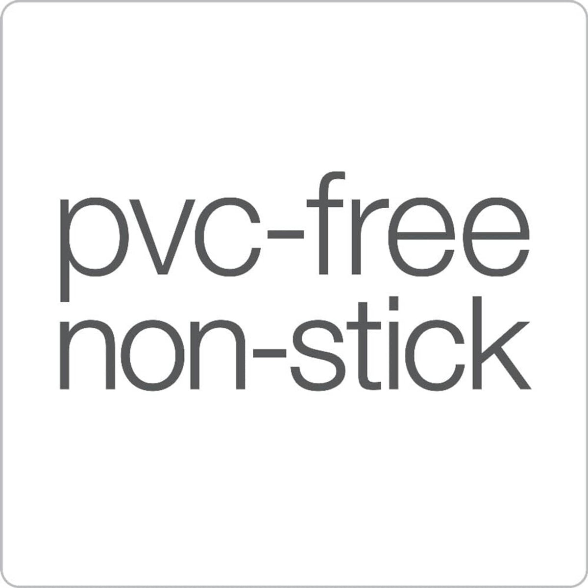 White binder cover text 'pvc-free non-stick'