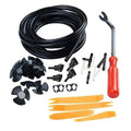 Washer nozzle replacement kit: 4 straight nozzles, tubing, and mounting pieces