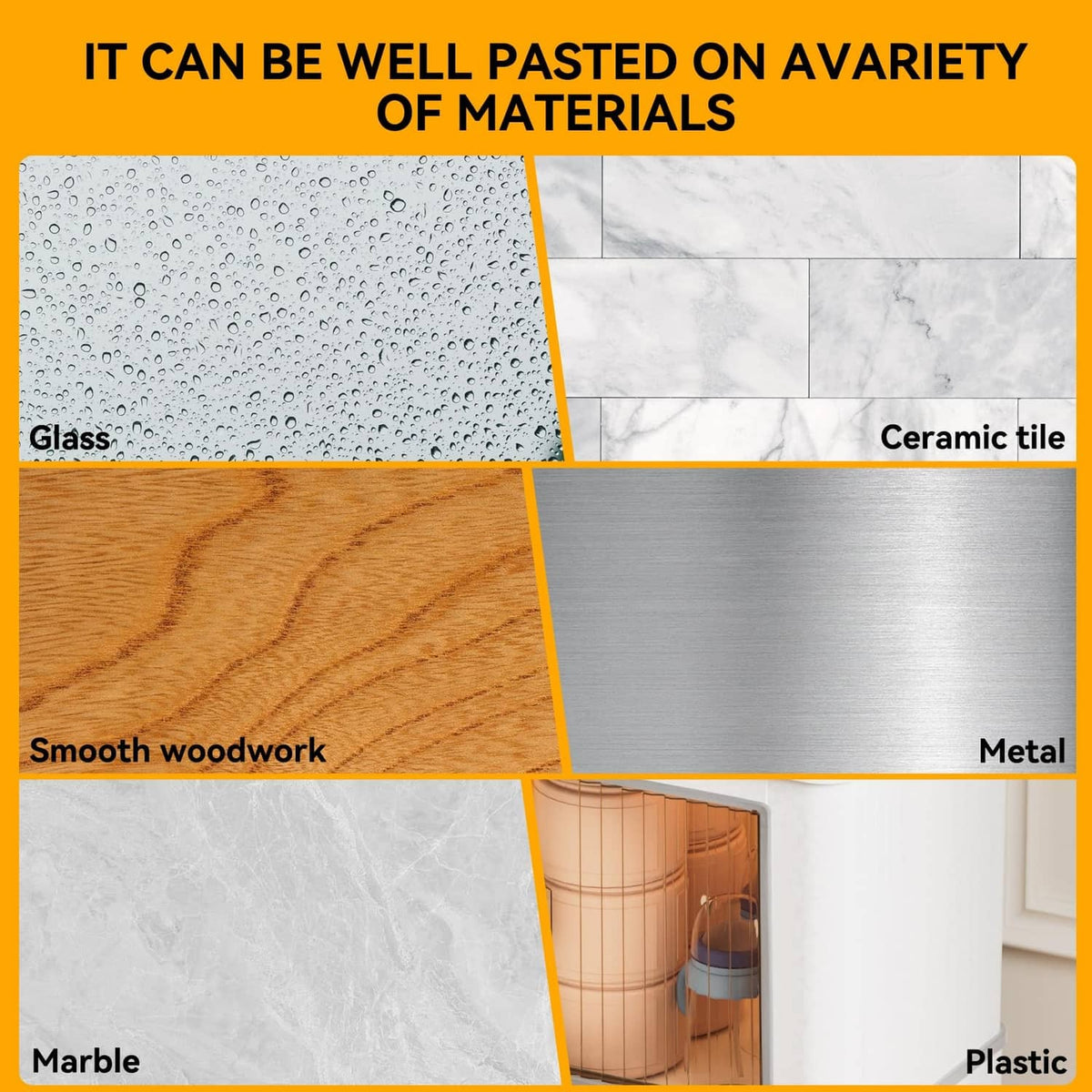 Transparent wall bumper pads for multiple smooth surfaces like tile, metal, and wood