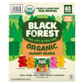 Organic gummy bear pouch with mixed-color bears, 65 pouches, USDA Organic.