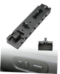 Black 10-way driver-side seat adjustment switch module with control knobs