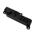 Black power seat control switch with front passenger button module