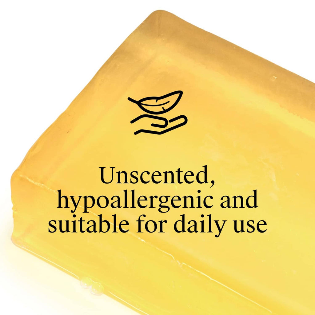 Neutrogena transparent facial cleansing bar, yellow solid
