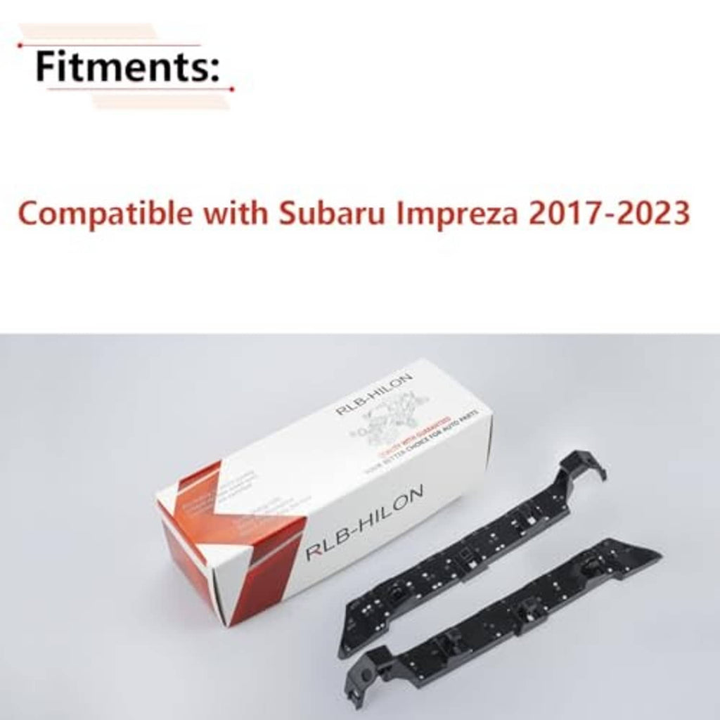 Black front bumper brackets set with retail box packaging