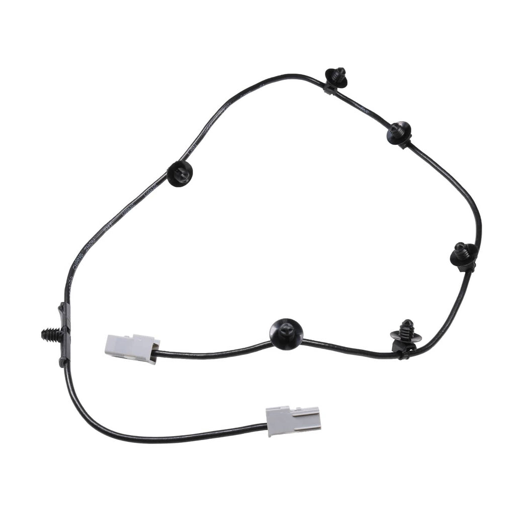 Remote car start wiring harness with black cable and multiple connector plugs