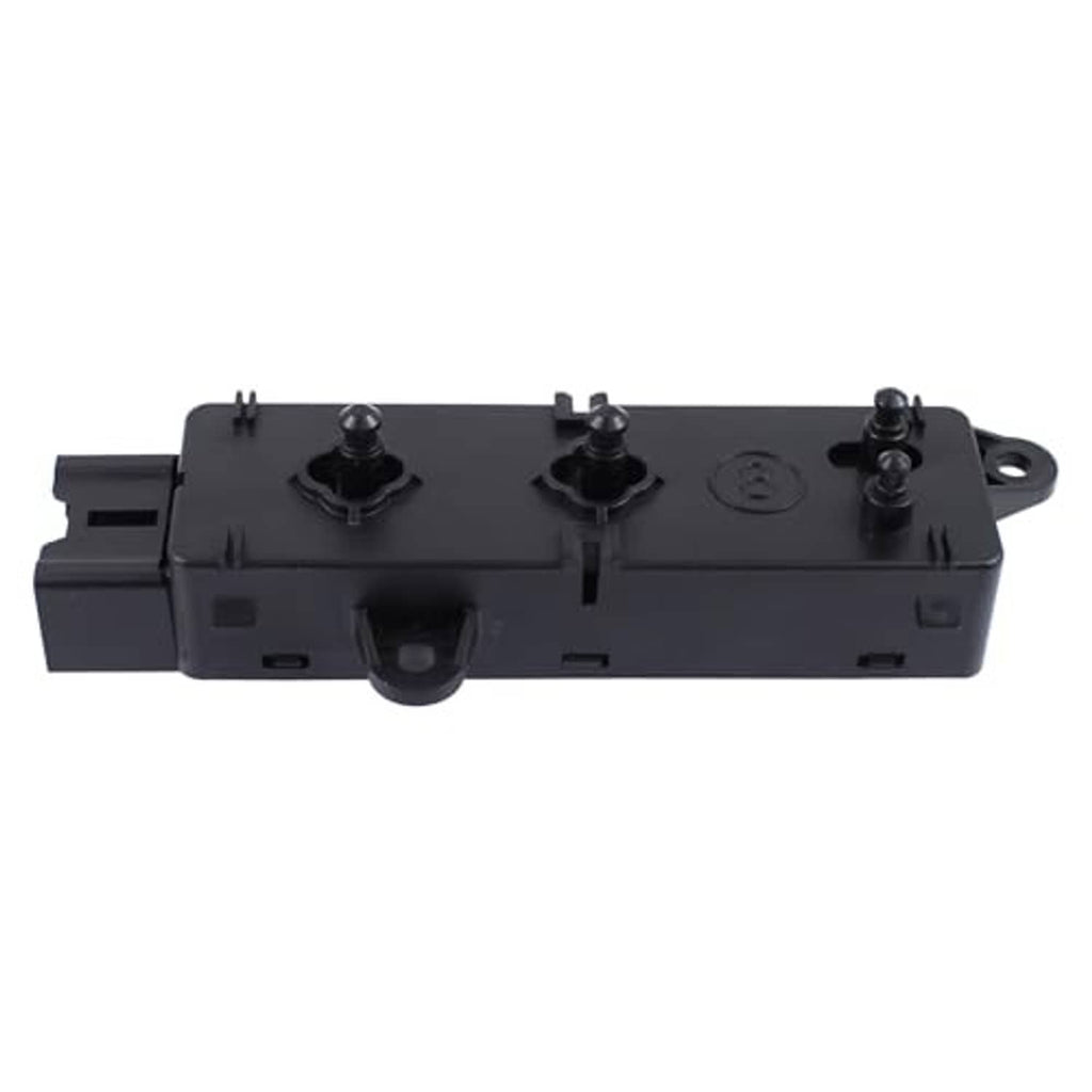Power seat control switch module with four knobs and oval center button