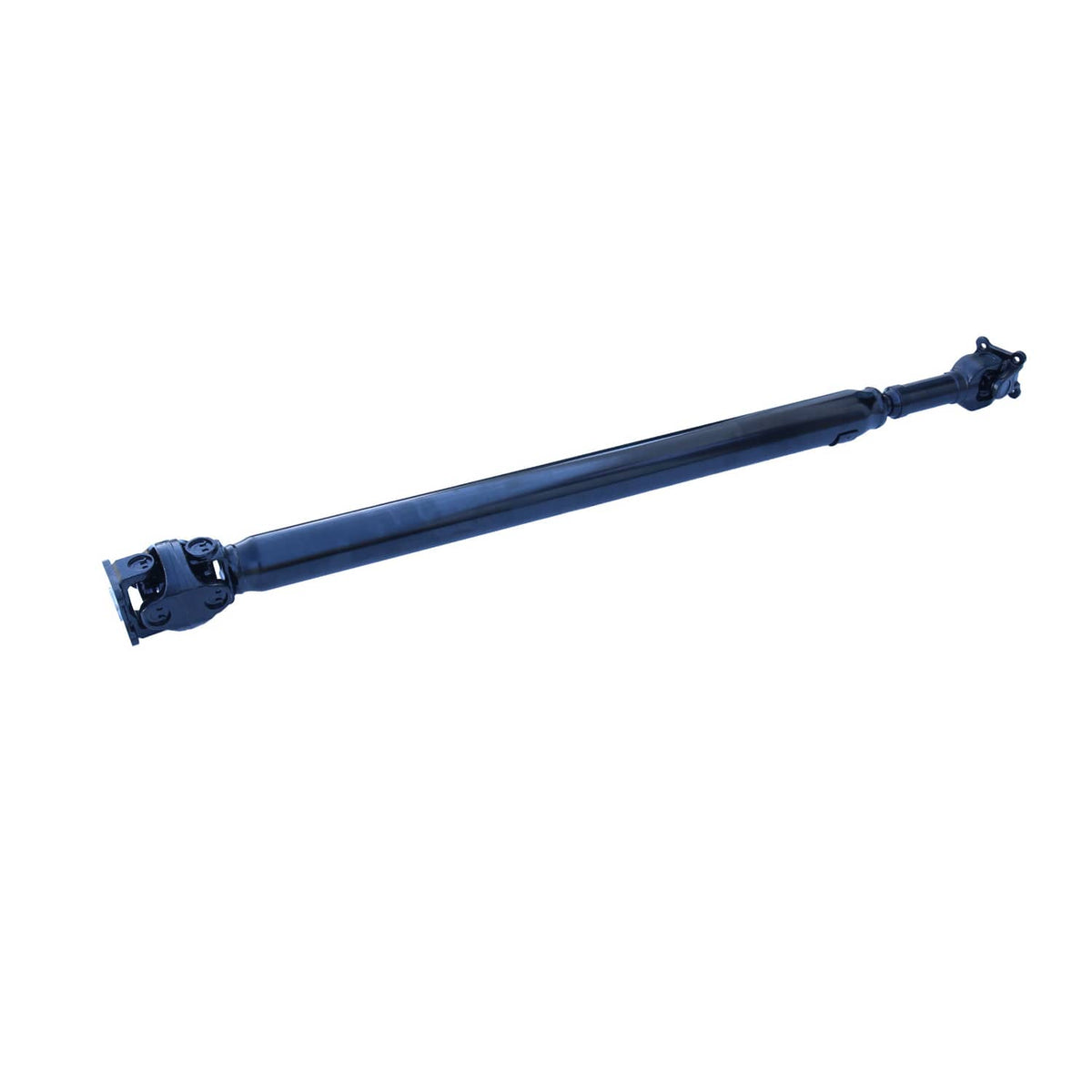 Rear driveshaft prop shaft assembly, opposite end with U-joint housing