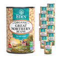 Eden organic great northern beans container, white beans, no salt added