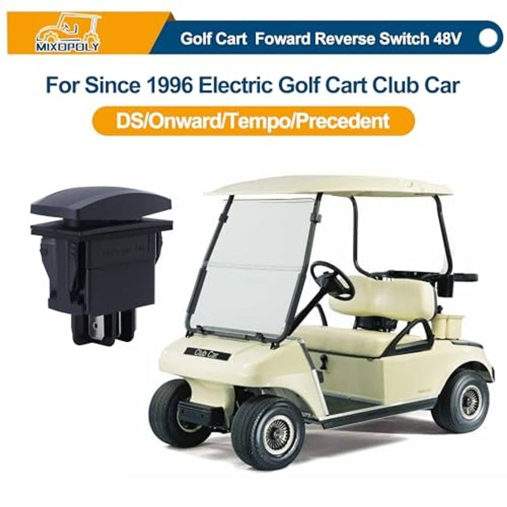 Forward-reverse golf cart switch 48V kit shown with electric golf cart