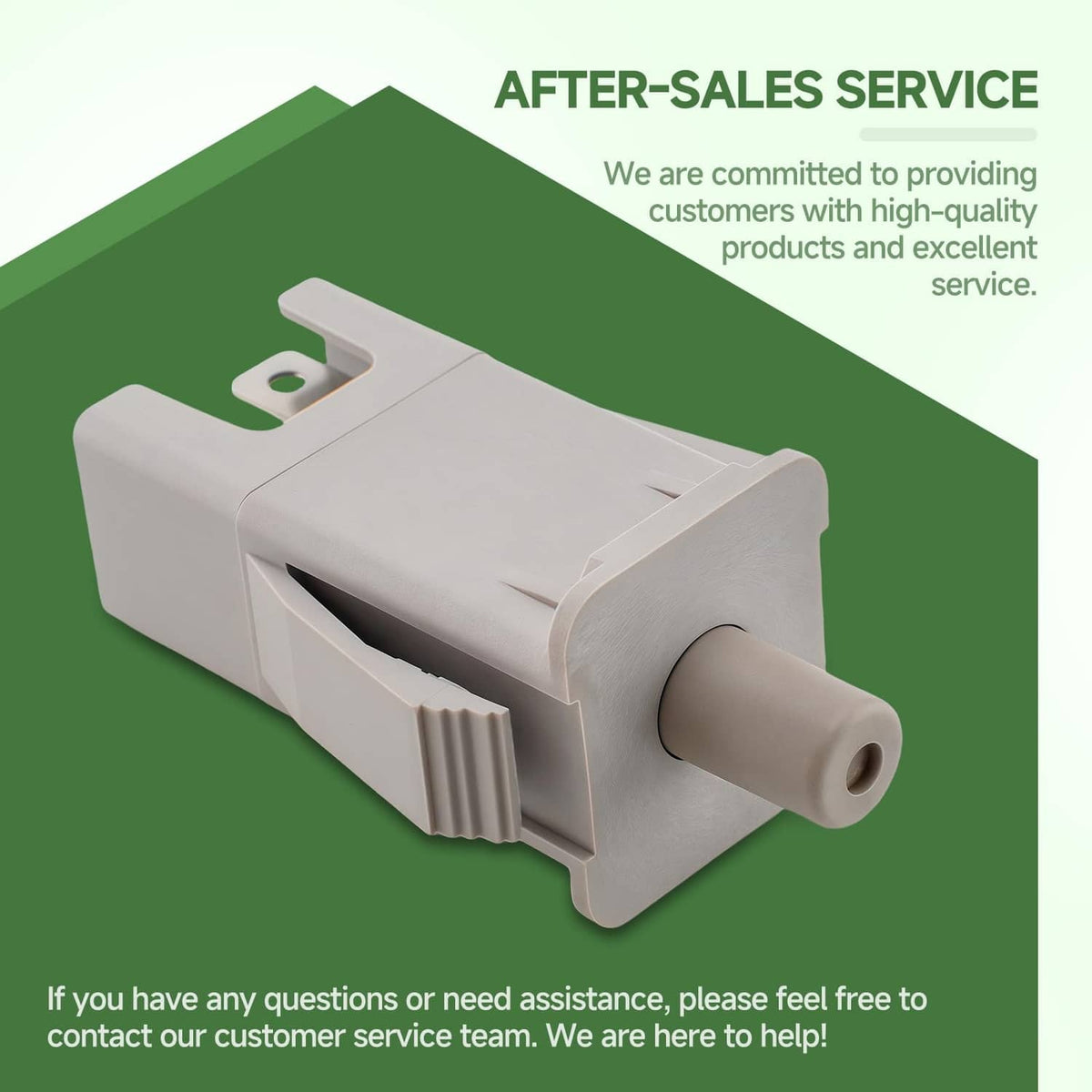 Replacement interlock safety switch with mounting bracket and support service panel