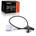 Crankshaft position sensor with cable and electrical connector, shown with retail box