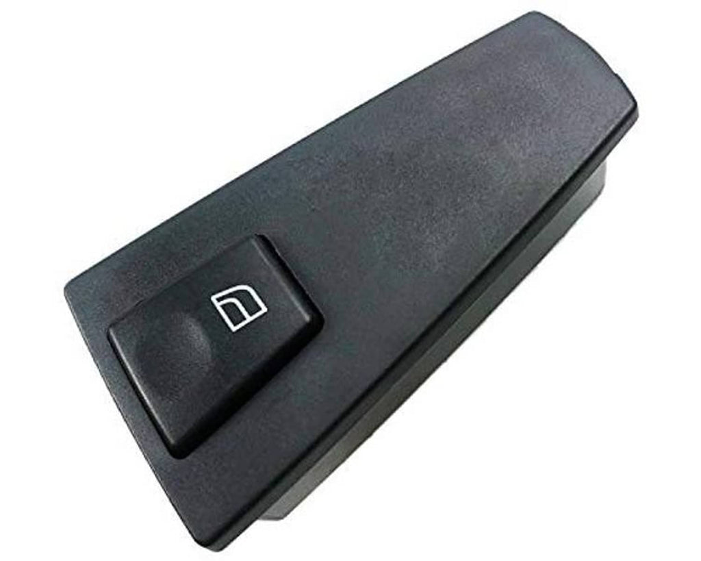 Dark gray window switch panel with one button showing a window icon