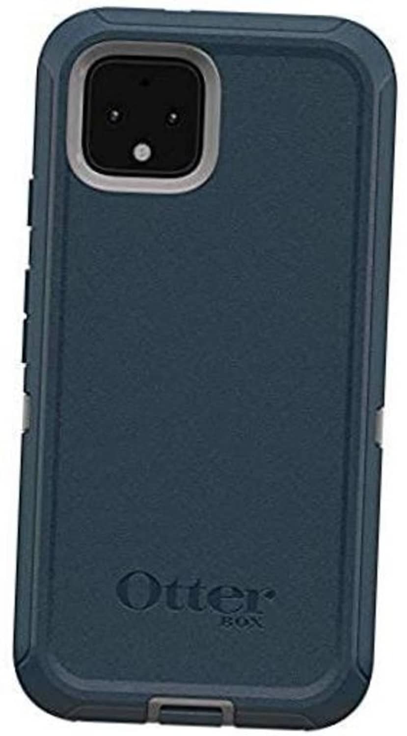 Dark blue Defender phone case with Otter logo, for Google Pixel 4 (case only)