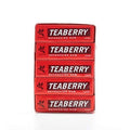 Gerrit's Teaberry refreshing gum, red box set with 5 stick packs