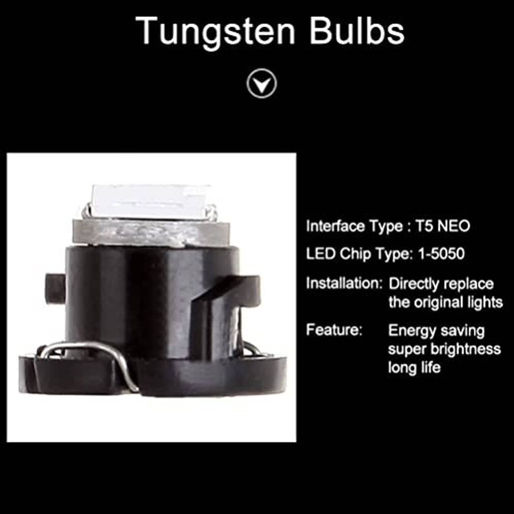 Black neo wedge LED bulb with silver mounting ring and white square LED lens