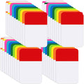 Sticky file index tabs, rounded corners, multiple colors with white writable labels