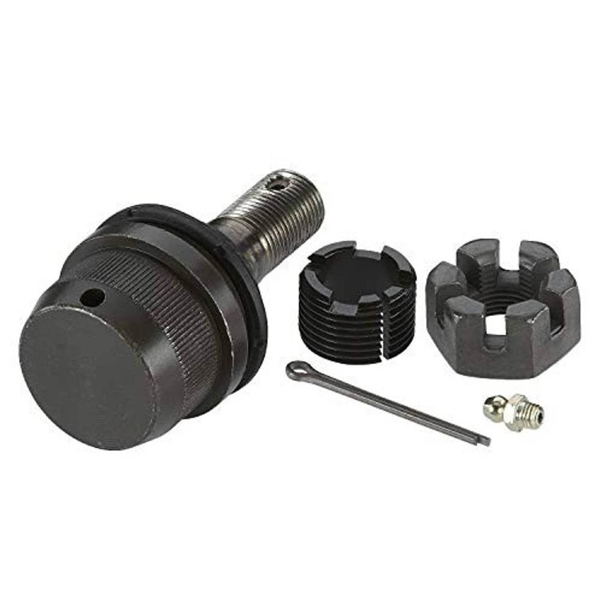 Front upper suspension ball joint with boot and included nuts and pin