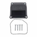 Black OHV valve cover kit with gasket and mounting bolts