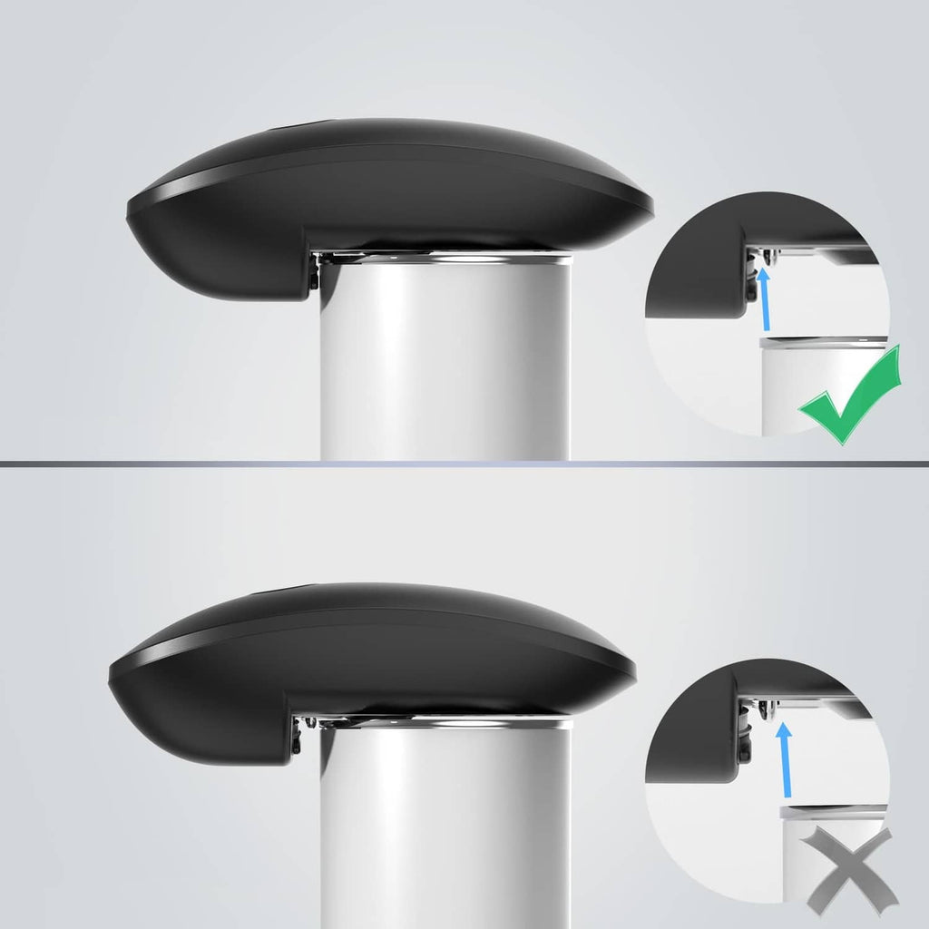 Electric can opener head placement clips onto a can lid for clean cutting