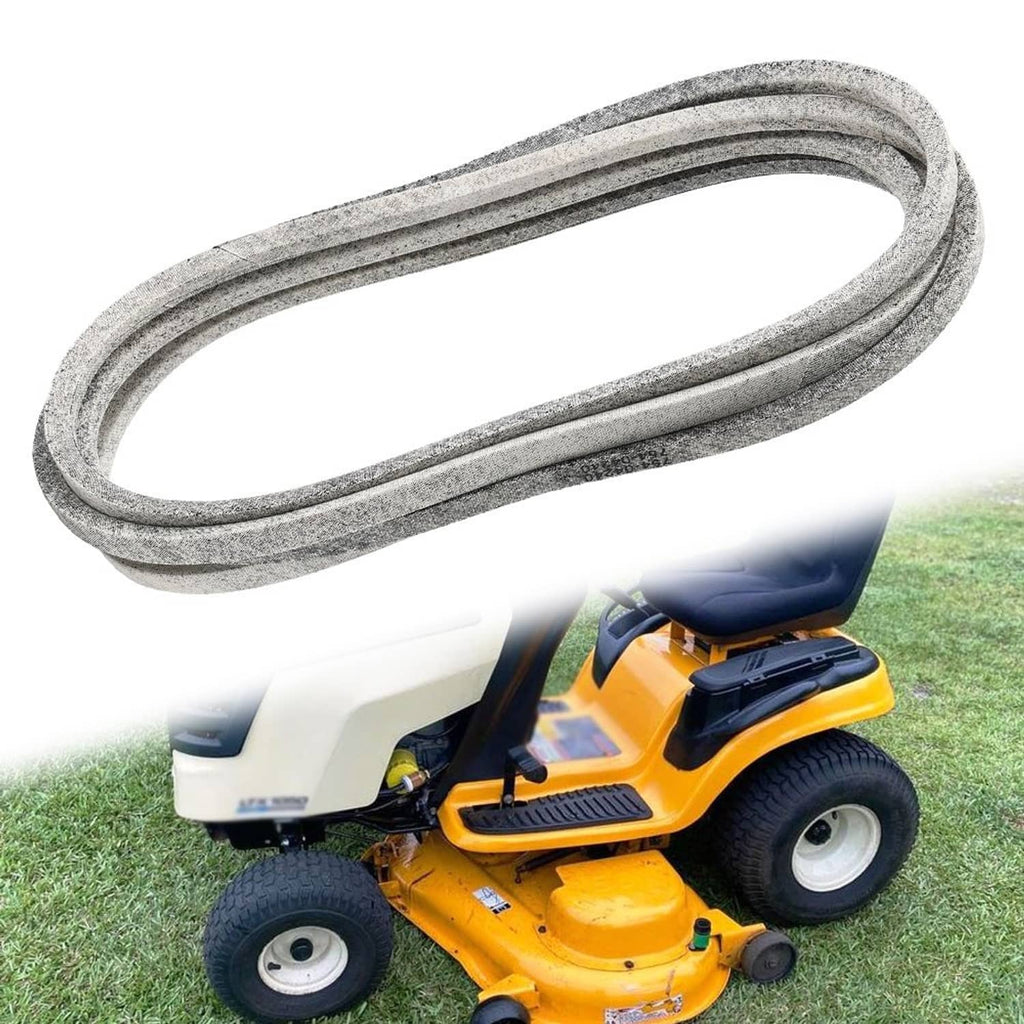 Gray deck belt loop with two parallel ribbed strips and fine speckled texture